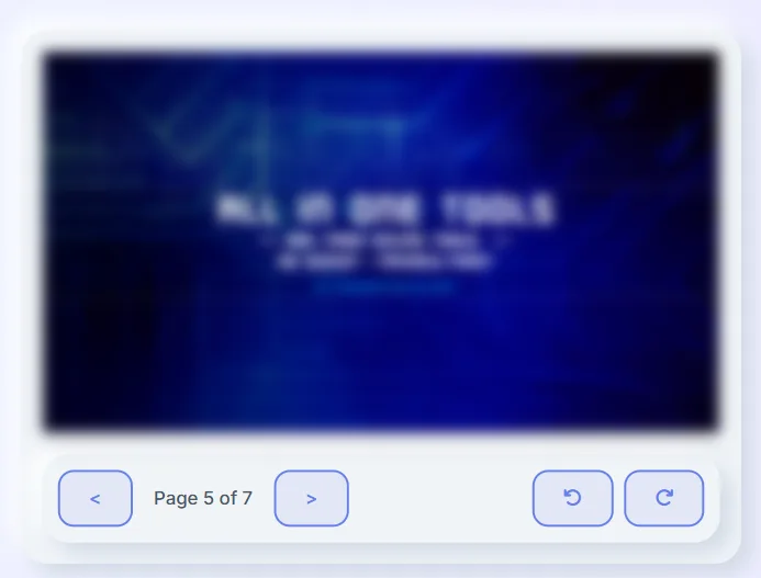 Preview of the processed PDF after applying all selected filter layers.